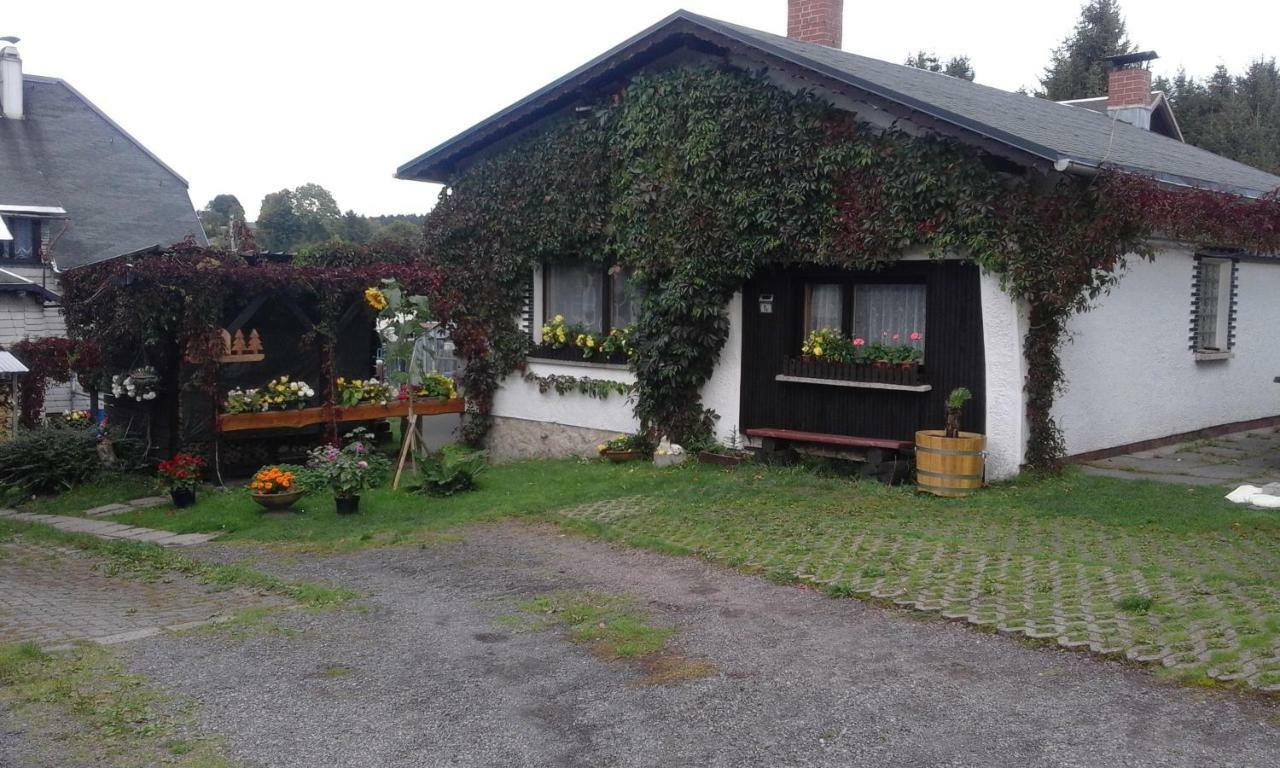 Ferienwohnung Kupfer Schmiedefeld am Rennsteig Buitenkant foto